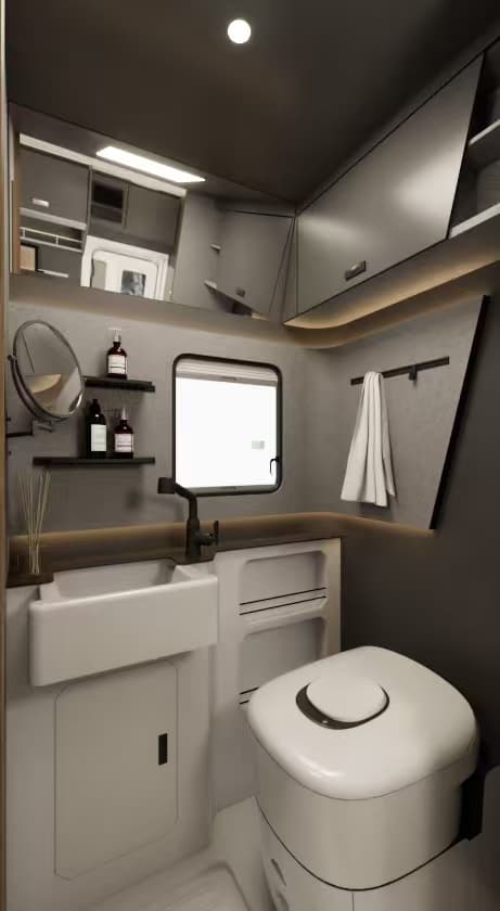 Compact bathroom
