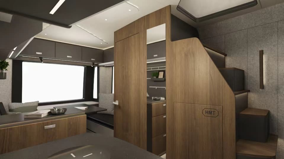 Integrated interior layout